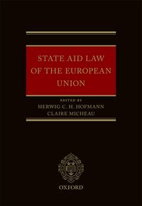 Produktbild: State Aid Law of the European Union