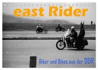 Produktbild: east Rider - Biker und Bikes aus der DDR (Tischkalender 2026 DIN A5 quer), CALVENDO Monatskalender