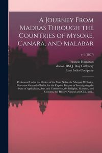 Produktbild: A Journey From Madras Through the Countries of Mysore, Canara, and Malabar