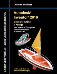Produktbild: Autodesk Inventor 2016 - Einsteiger-Tutorial Hybridjacht