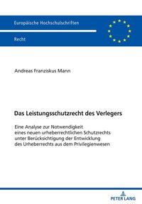 Produktbild: Das Leistungsschutzrecht des Verlegers