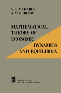 Produktbild: Mathematical Theory of Economic Dynamics and Equilibria