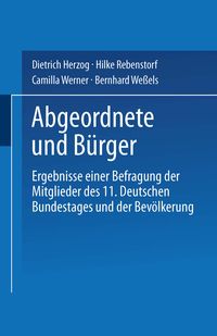 Produktbild: Abgeordnete und B&uuml;rger