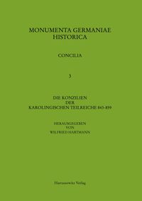 Produktbild: Die Konzilien der karolingischen Teilreiche 843-859