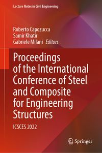 Produktbild: Proceedings of the International Conference of Steel and Composite for Engineering Structures