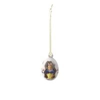 Produktbild: Villeroy & Boch Bunny Tales Ei-Ornament Max, Bl&uuml;ten blau