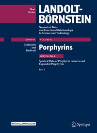 Produktbild: Porphyrins - Spectral Data of Porphyrin Isomers and Expanded Porphyrins