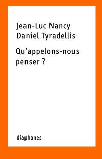Produktbild: Qu'appelons-nous penser ?