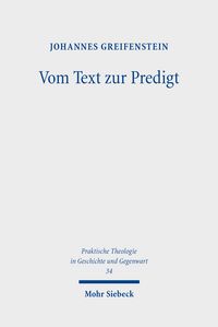 Produktbild: Vom Text zur Predigt