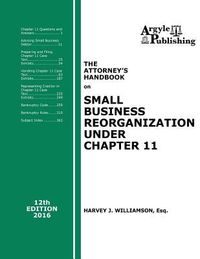 Produktbild: The Attorney's Handbook on Small Business Reorganization Under Chapter 11