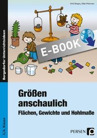 Produktbild: Gr&ouml;&szlig;en anschaulich: Gewichte, Hohlma&szlig;e und Fl&auml;chen
