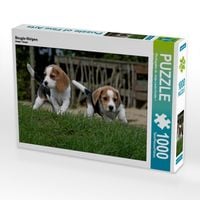 Produktbild: CALVENDO Puzzle Beagle-Welpen | 1000 Teile Lege-Gr&ouml;&szlig;e 64x48cm Foto-Puzzle f&uuml;r gl&uuml;ckliche Stunden