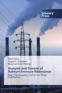 Produktbild: Analysis and Control of Subsynchronous Resonance