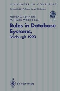 Produktbild: Rules in Database Systems