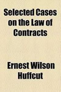 Produktbild: Selected Cases on the Law of Contracts