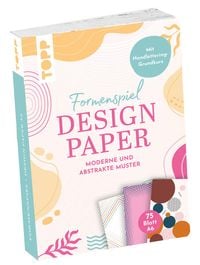 Produktbild: Design Paper A6 Formenspiel. Mit Handlettering-Grundkurs