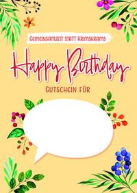 Produktbild: Happy Birthday