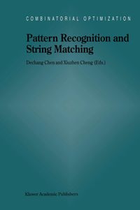Produktbild: Pattern Recognition and String Matching