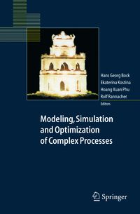 Produktbild: Modeling, Simulation and Optimization of Complex Processes