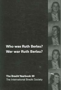 Produktbild: Brecht Yearbook 30 Who was Rut