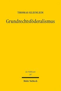 Produktbild: Grundrechtsf&ouml;deralismus
