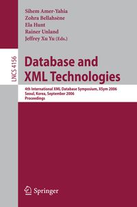 Produktbild: Database and XML Technologies