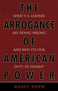 Produktbild: Arrogance of American Power