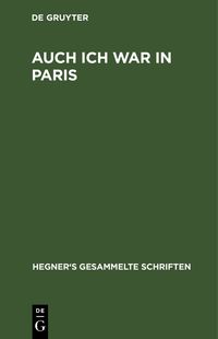 Produktbild: Auch ich war in Paris