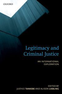 Produktbild: Legitimacy and Criminal Justice