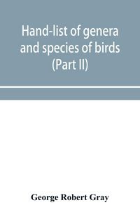 Produktbild: Hand-list of genera and species of birds