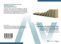 Produktbild: Strafbare Handlungen bei der Buchf&uuml;hrung von Kapitalgesellschaften