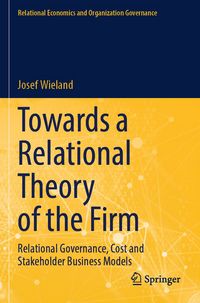 Produktbild: Towards a Relational Theory of the Firm