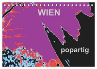 Produktbild: WIEN popartig (Tischkalender 2027 DIN A5 quer), CALVENDO Monatskalender
