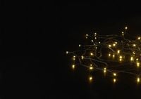 Produktbild: Sygonix SY-4722052 B&uuml;schellichterkette Innen/Au&szlig;en netzbetrieben Anzahl Leuchtmittel 120 LED Warmwei&szlig; Beleuchtete L&auml;nge: 17.85 m