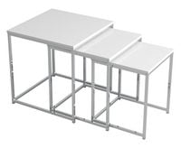 Produktbild: 3-tlg. Set Beistelltisch Couchtisch Sofatisch