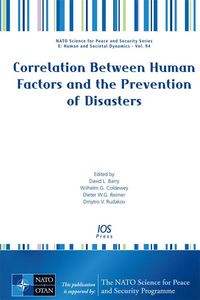 Produktbild: Correlation Between Human Factors and the Prevention of Disasters