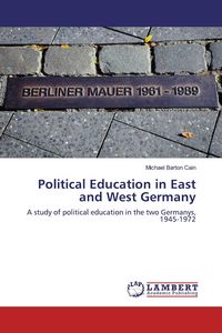 Produktbild: Political Education in East and West Germany