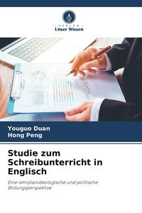 Produktbild: Studie zum Schreibunterricht in Englisch