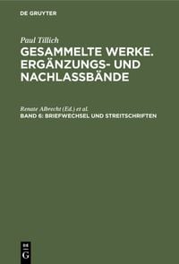 Produktbild: Briefwechsel und Streitschriften