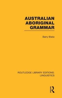 Produktbild: Australian Aboriginal Grammar (RLE Linguistics F