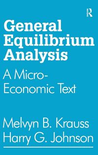 Produktbild: General Equilibrium Analysis