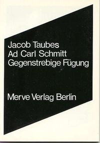 Produktbild: Ad Carl Schmitt