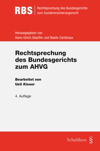 Produktbild: Rechtsprechung des Bundesgerichts zum AHVG