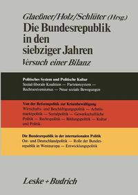 Produktbild: Die Bundesrepublik in den siebziger Jahren