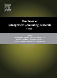 Produktbild: Handbook of Management Accounting Research