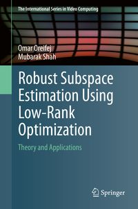 Produktbild: Robust Subspace Estimation Using Low-Rank Optimization