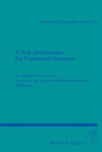 Produktbild: A New Architecture for Functional Grammar