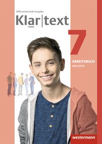 Produktbild: Klartext 7. Arbeitsbuch. Differenzierende allgemeine Ausgabe. Individuelle F&ouml;rderung - Inklusion