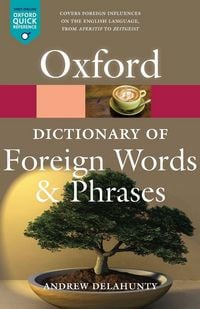 Produktbild: Oxford Dictionary of Foreign Words and Phrases