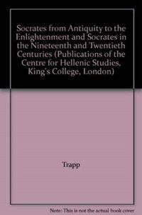 Produktbild: Socrates from Antiquity to the Enlightenment and Socrates in
